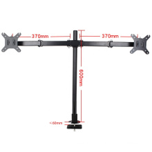 Wholesale Adjustable Vesa Mountable Variable Height 13-32 Inch Dual Monitor Desk Stand